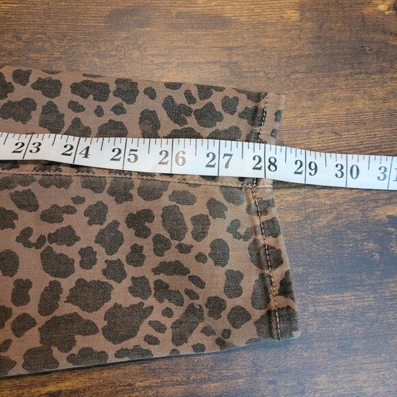 American Eagle Jeans 18 R Jegging Curvy Super Hi Rise Next Level Animal Print - Picture 9 of 10